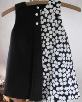 Robe réversible fille Quatuor Mon Petit Vestiaire