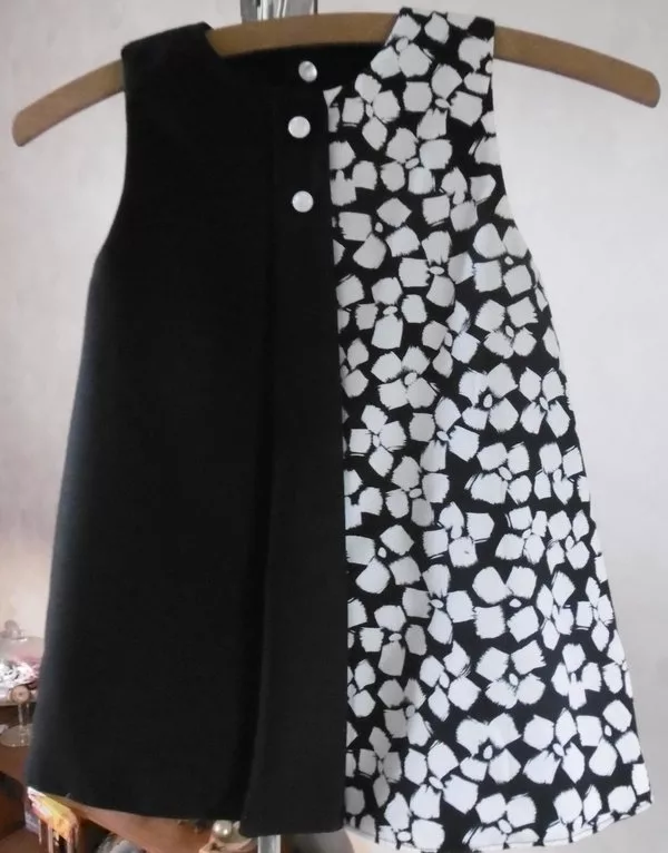 Robe réversible fille Quatuor Mon Petit Vestiaire