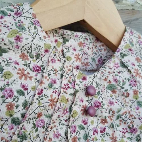 Blouse fille Bruyère Mon Petit Vestiaire