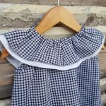Blouse bébé fille en vichy Mon Petit Vestiaire